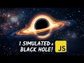 Simulating Black Hole in JavaScript