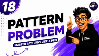 18 Pattern Printing in python Explained Complete Guide to Logic Building Coding Practice