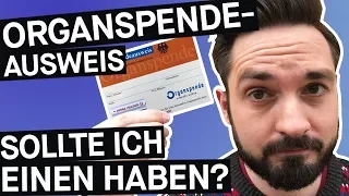 Organspendeausweis: Was sollte ich darüber wissen und sollte ich einen haben? || PULS Reportage