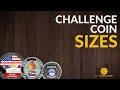 Challenge Coin Sizes - Custom Challenge Coins