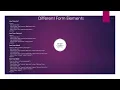 HTML FORM ELEMENTS with Source Code STUDY VARSITY