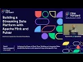 Sponsor Session Building an Integrated Data Streaming Platform with Pulsar and Flink Operations