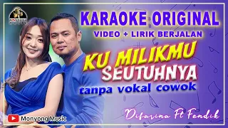 Download Karaoke Ku Milikmu Seutuhnya No Vokal Cowok - Difarina Ft Fendik - (Video Karaoke Original) MP3