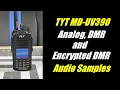 Download Lagu TYT MD-UV390 Analog, DMR \u0026 Encrypted DMR Audio Samples