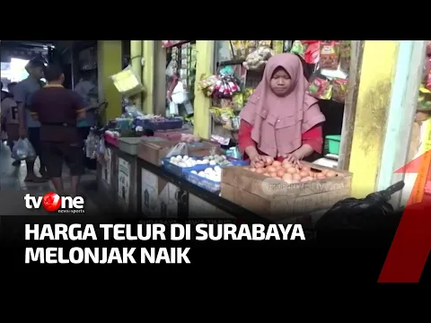Harga Telur Ayam di Surabaya Naik Lebih dari 25%