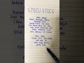 Download Lagu Stecu - Stecu | Faris Adam | lirik