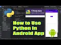 How to Use Python in Android App Chaquopy Setup in Android Studio 2025 Guide