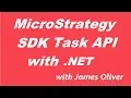 MicroStrategy SDK - C NET Integrate Reports using Task API