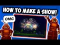 How To Make a Firework Show In Fireworks Playground Full guide Roblox