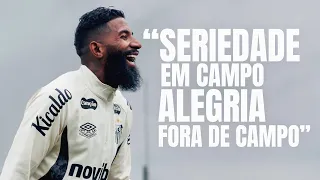 RODINEI FELIZ COM NOVO DESAFIO NO SANTOS FC
