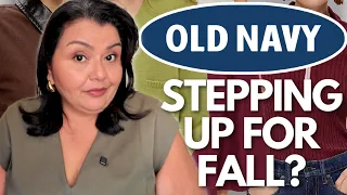 Old Navy Stepped Up Midsize Petite Fall Haul Review
