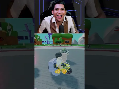 Jinu rebutan toilet naik motor balap😎😎