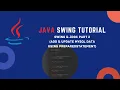 Java Swing Tutorial - Add Update MySQL Data Using PreparedStatement Interface IntelliJ IDEA