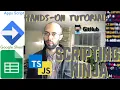 Scripting Google Sheets with AppScript Typescript and Clasp - Hands-On Tutorial