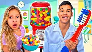 A IMPORTÂNCIA DE ESCOVAR OS DENTES!!! Com Carol Gatinha das Artes 