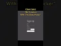 Client Said Be Creative With the Date Picker