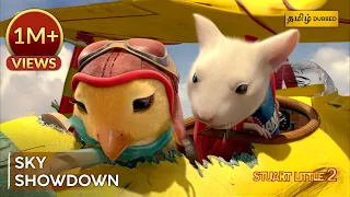 stuart vs falcons epic battle stuart little 2 2 sony pictures