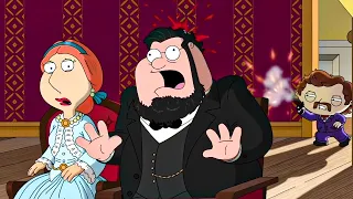 Family Guy - Stewie shoots Lincoln-Peter 800% slower