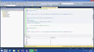 35 SQL Server Tutorial HindiCTE