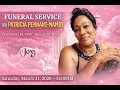 FUNERAL SERVICE FOR PATRICIA JOY PENNANT-MAMBY SATURDAY MARCH 21 2026 11 00 AM
