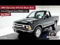 Low Miles 1996 Chevrolet S10 4x4 Pickup Truck - Sold at Classic Auto Mall Morgantown PA