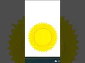 Draw Sun Using Python Turtle