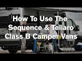 How To Use Your Sequence Tellaro Camper Van From Thor Motor Coach