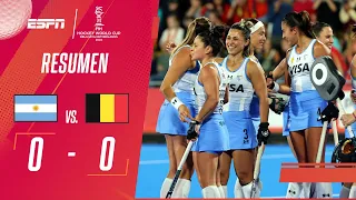 ¡LAS LEONAS EMPATARON Y SE CLASIFICARON A SEMIFINALES! | Argentina 0-0 Bélgica | RESUMEN