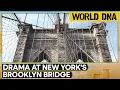 New York Naked Man Jumps Off Brooklyn Bridge Police Rescue Arrest Jumper WION