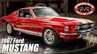 1967 Ford Mustang Fastback GTA Restomod For Sale Vanguard Motor Sales #6857