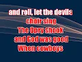 Riley Thomas - Cowboys Did Cocaine (karaoke)(by request)
