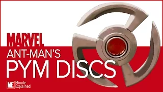Ant-Man s PYM PARTICLE DISCS Explained Making giant ants and tiny tanks MCU