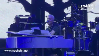سعد لمجرد يغني ل  فضل شاكر   لايف دندنها