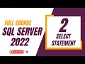 SQL Server Select Statement in