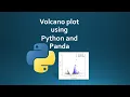 How to create Volcano Plot using Python Bioinfokit Tutorial 08