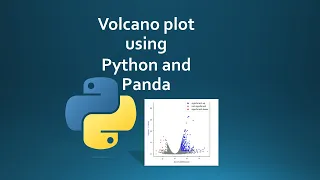 How to create Volcano Plot using Python Bioinfokit Tutorial 08