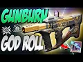 GUNBURN MIGHT BE THE BEST SMG PvE God Roll Destiny 2