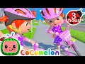 Download Lagu You Can Learn To Ride a Bike 🚲CoComelon Nursery Rhymes and Kids Songs | 3 HOURS | After School Club