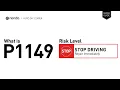 What is P1149 Engine Code Quick Guide