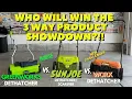 Greenworks vs Sun Joe vs Worx Dethatcher 3 Way Product