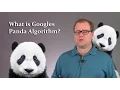 What is The Google Panda Algorithm