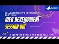 Web Development Live Session Collgeranker in Internship Bootcamp Sarthak Kalpande 6 Feb 2022