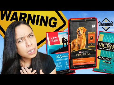 Download MP3 The 4 TOP Dog Foods to AVOID?! 😳 Purina, Orijen, Victor and Diamond