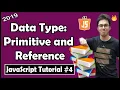 Data Types in JavaScript Primitive Reference Types JavaScript Tutorial In Hindi