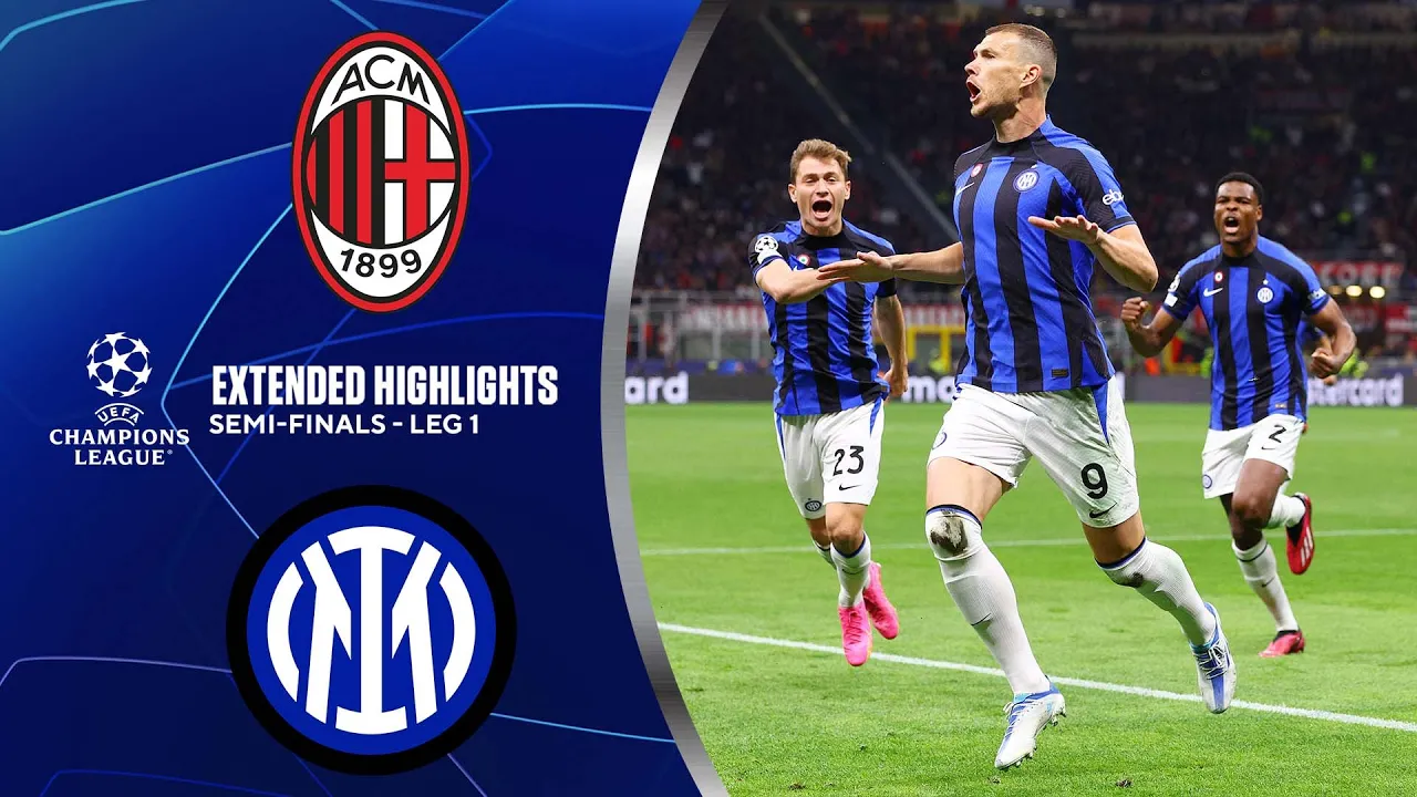 AC Milan vs. Inter: Extended Highlights | UCL Semi-Finals - Leg 1 | CBS Sports Golazo