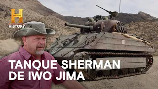 EL MILLONARIO TANQUE SHERMAN DE IWO JIMA - EL PRECIO DE LA HISTORIA