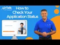 How to Check Your Application Status