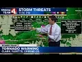 Tornado warnings in parts of central Ohio