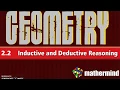 BIM GEOMETRY 2-2 Inductive deductive reasoning