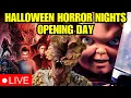 Live Opening Day Halloween Horror Nights Hollywood 2023